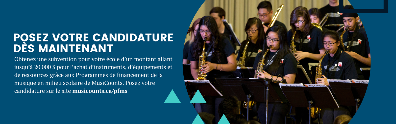 25-26 Programmes de financement de la musique en milieu scolaire Open News Item Header.png