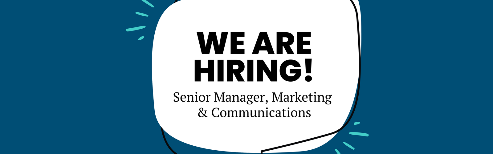 Hiring Senior Manager, Marketing & Communication.png