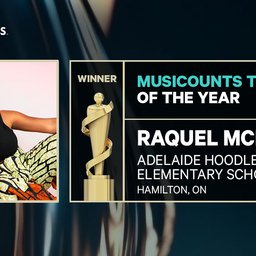 Raquel McIntosh Recognized as 2026 MusiCounts Teacher of the Year