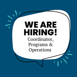 We are hiring: Coordinator, Programs & Operations